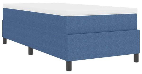 Krevet s opruga kutije Plava i bijela 80 x 200 cm - Plava / 80 x 200 cm