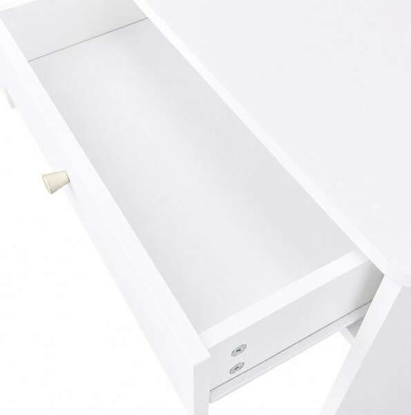 Moderni toaletni stolić s okruglim LED ogledalom