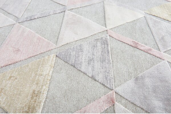 Sivi tepih Universal Margot Triangle, 120 x 170 cm