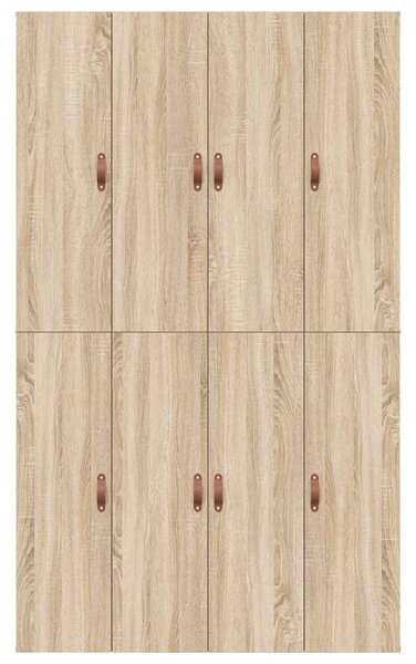Krevet s ladicama Sonoma hrast 120 x 200 cm Konstruirano drvo - Smeđa / 120 x 200 cm