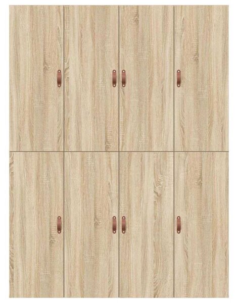 Krevet s ladicama Sonoma hrast 150 x 200 cm Konstruirano drvo - Smeđa / 150 x 200 cm