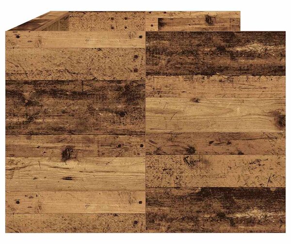 Krevet na dan Staro drvo 75 x 190 cm Konstruirano drvo - Smeđa / 75 x 190 cm