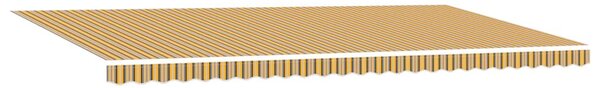 Skrovita tenda Šareni 600 × 300 cm Poliester i aluminij - Višebojno / 600 × 300 cm