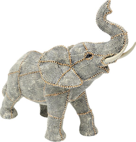 Ukrasna figura Walking Elephant Pearls Small