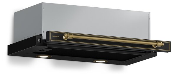 Klarstein Victoria napa na izvlačenje, elegantna, retro inspirirana, bezvremenska EEC A++ 359 m³/h 60 cm