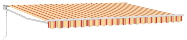 Nadstrešnica Žuta i narančasta 450 × 300 cm Poliester i metal - Žuta / 450 × 300 cm