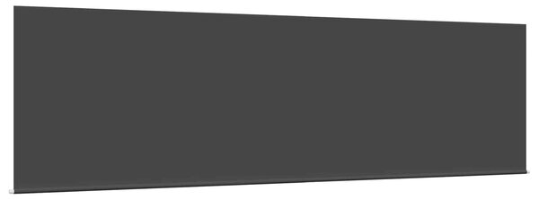 Skrovita tenda Antracit 450 × 300 cm Poliester i aluminij - Antracit / 450 × 300 cm