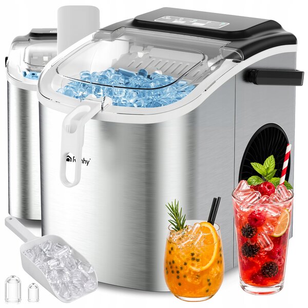 Barski aparat za izdelavo ledenih kock 1200ml ledomat inox akcija