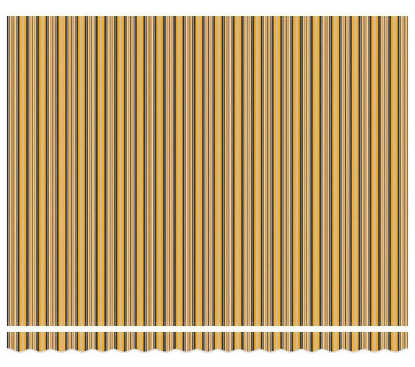 Nadstrešnica 400 × 300 cm Poliester - Crna / 400 × 300 cm