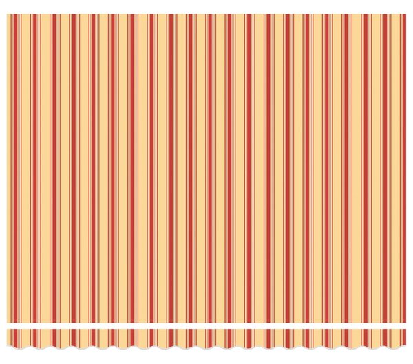 Skrovita tenda žuta i narančasta 400 ×350 cm tkanina - Žuta / 400 ×350 cm