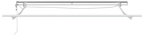 Skrovita tenda Zelena i žuta 300 x 250 cm Poliester i metal - Zelena / 300 x 250 cm