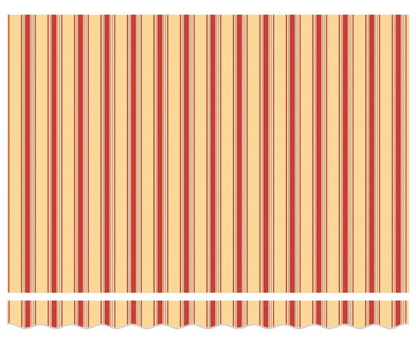 Skrovita tenda Žuta 350 x 200 cm tkanina - Žuta / 350 x 200 cm