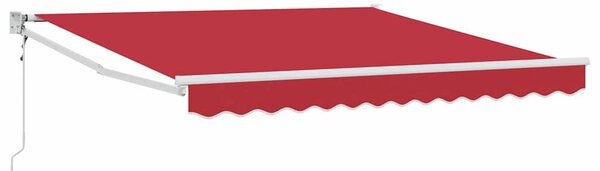 Nadstrešnica Crvena 300 x 250 x 165 cm Poliester - Crvena / 300 x 250 x 165 cm