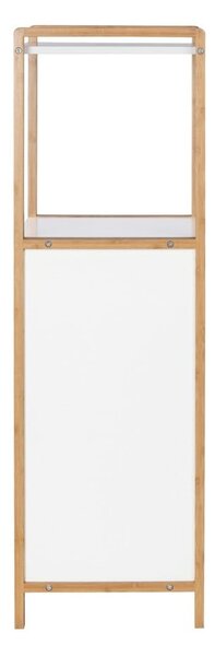 Bijela/u prirodnoj boji od bambusa kupaonska polica 40x95 cm Finja – Wenko