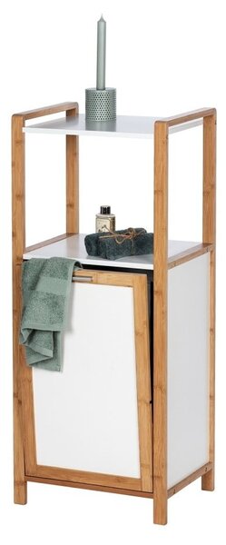 Bijela/u prirodnoj boji od bambusa kupaonska polica 40x95 cm Finja – Wenko