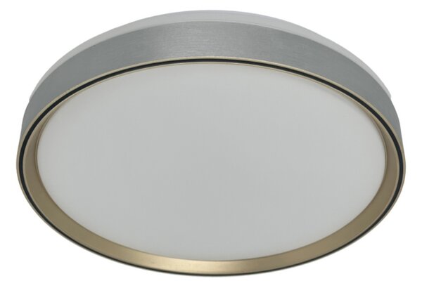 SVJETILJKA STROPNA LED HAZEL PVC D480 36W 2160LM 3000-6500K SILVER BRUSHED 10907