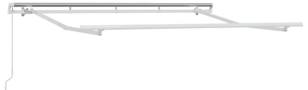 Skrovita tenda Tamno crvena 300 x 200 cm tkanina - Bordo / 300 x 200 cm