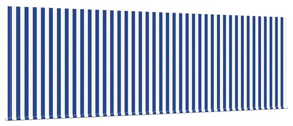 Skrovita tenda Prugasti Plava 350 x 200 cm tkanina - Plava / 350 x 200 cm