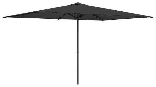 Vrtni suncobran 200 x 300 cm Poliester Pravokutni Antracit - Antracit / 200 x 300 cm