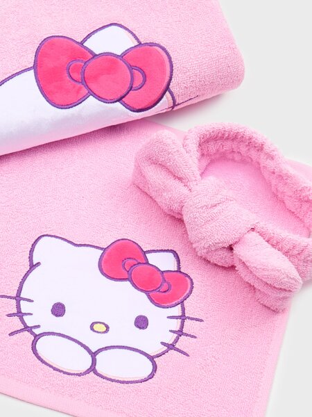 Sinsay - Set ručnika i traka za glavu Hello Kitty