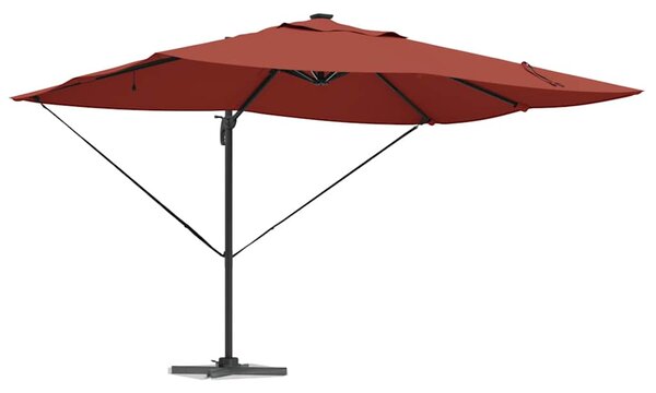 Suncobran Terakota 352 x 251 x 265 cm Poliester i aluminij - Cinober / 352 x 251 x 265 cm