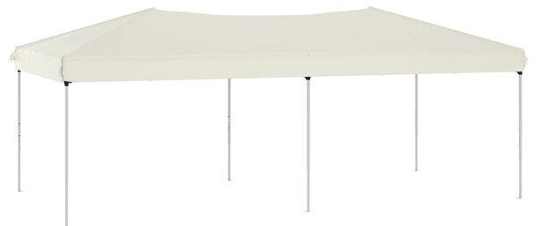 Sklopivi šator za zabave 3 x 6 m krem - Krema / 3 x 6 m