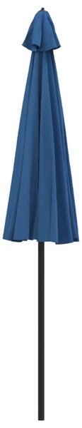 Vanjski suncobran s aluminijskim stupom 270 cm azurnoplavi - Plava / N/A