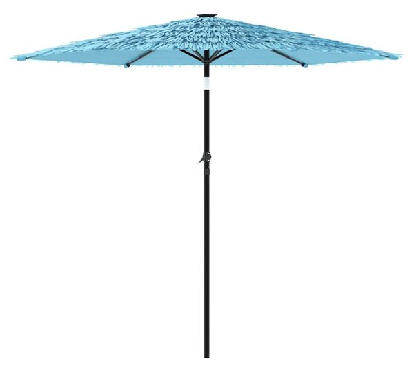 Vrtni suncobran s čeličnom šipkom plavi 268x268x226 cm - Plava / 268 x 268 x 226 cm