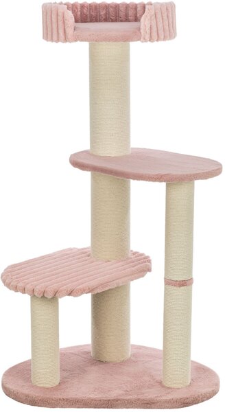 Trixie grebalica za mačke Lonni 132 cm, roza