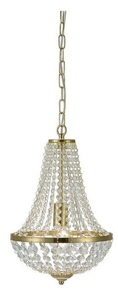 Viseća lampa u boji mesinga Markslöjd Granso, ⌀ 30 cm