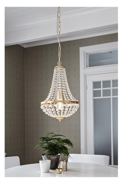 Viseća lampa u boji mesinga Markslöjd Granso, ⌀ 30 cm