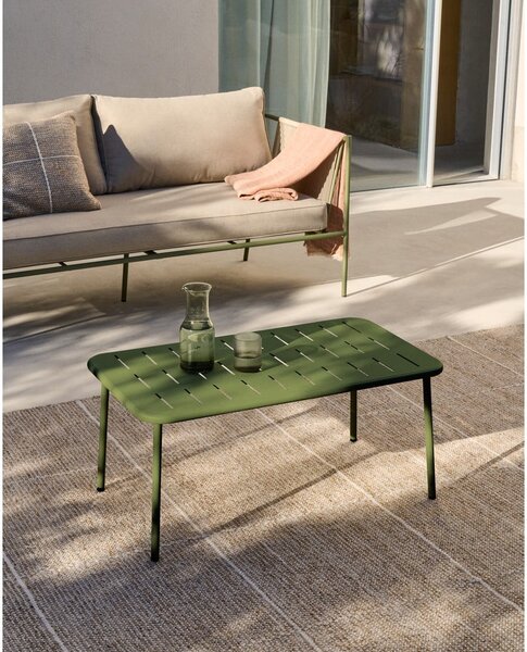 Željezni vrtni stolić za kavu 50x90 cm Zivia – Kave Home