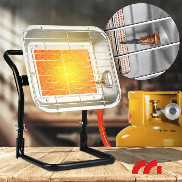 MalTec prijenosni plinski grijač, 3–4,5 kW