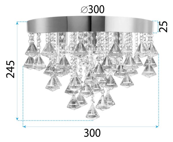 Luster APP1655-3CP