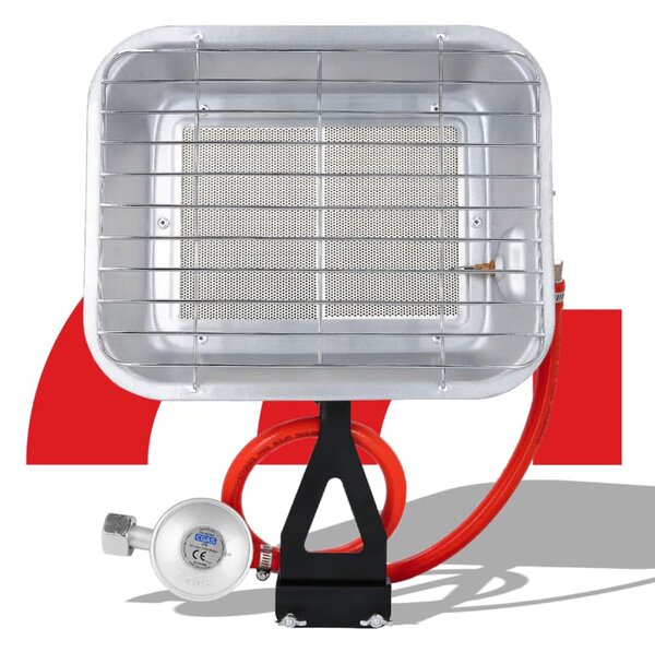 Plinski grijač na propan-butan od 4,5 kW + crijevo i regulator