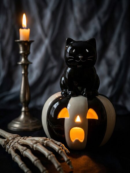 Sinsay - LED keramička stolna lampa s Halloween motivom