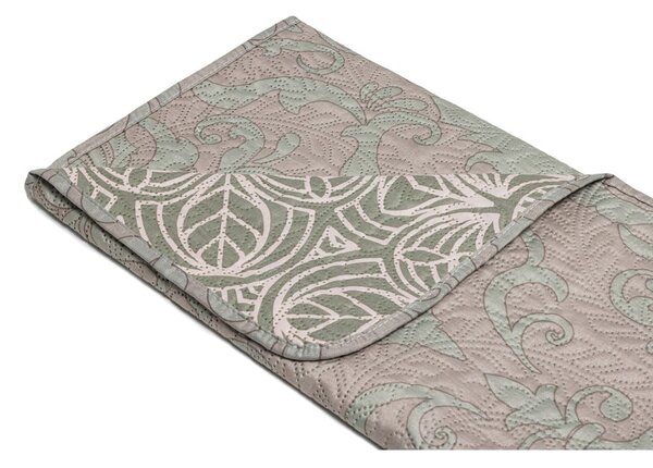 Dvostrani bež prekrivač za bračni krevet AmeliaHome Decor, 240 x 260 cm