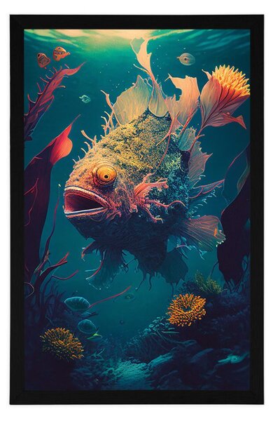 Plakat nadrealistička grdobina mrkulja