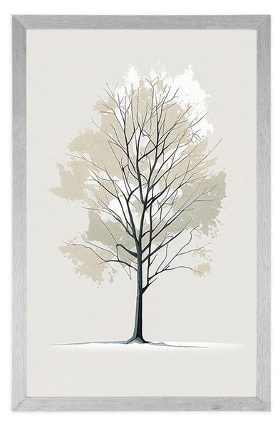 Plakat minimalističko stablo