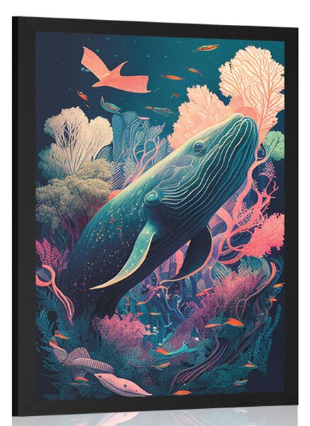 Plakat nadrealistička orka