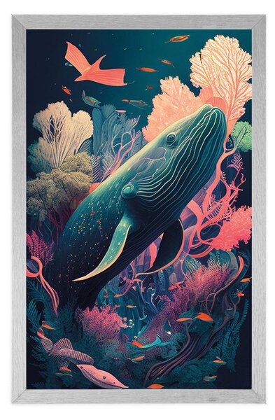 Plakat nadrealistička orka