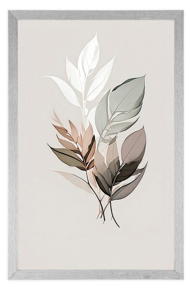 Plakat minimalistički listovi