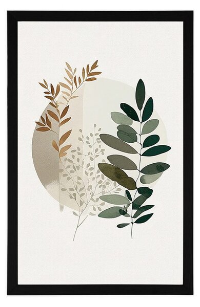 Plakat boho biljkice