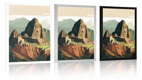 Plakat predivni Machu Picchu