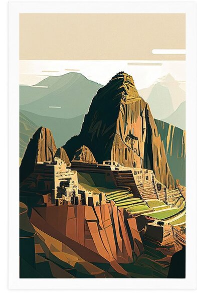 Plakat predivni Machu Picchu