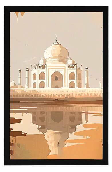 Plakat indijski Taj Mahal