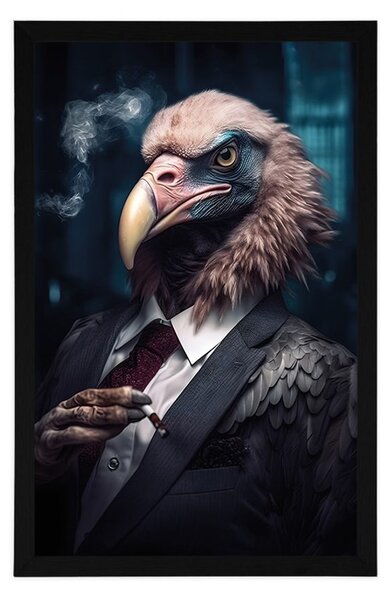 Plakat životinja gangster sup