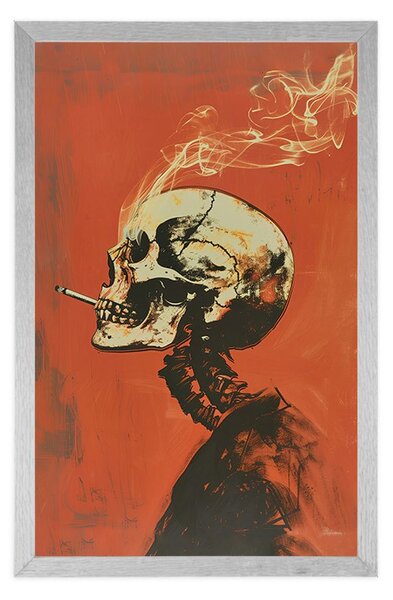 Plakat japandi kostur s cigaretom