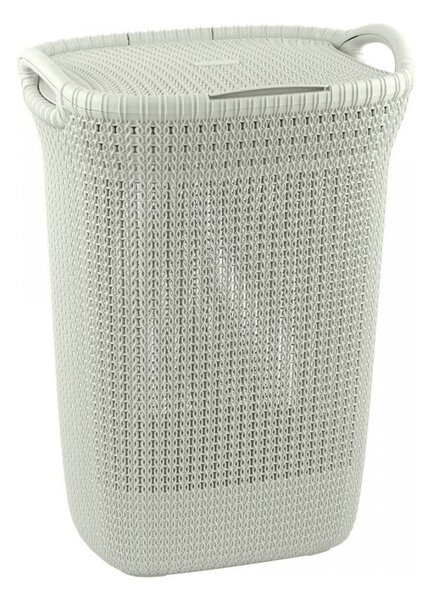 Bež košara za rublje Curver Knit Hamper, 57 l