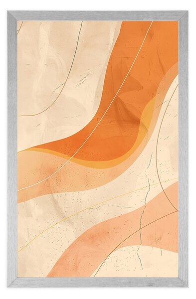 Plakat umjetničke linije Peach Fuzz